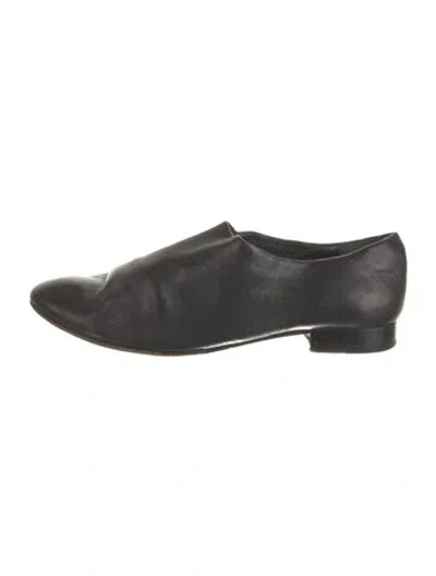 Pre-owned Opening Ceremony Leather Oxfords In Black