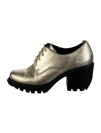 Pre-owned Opening Ceremony Leather Pumps In Multi