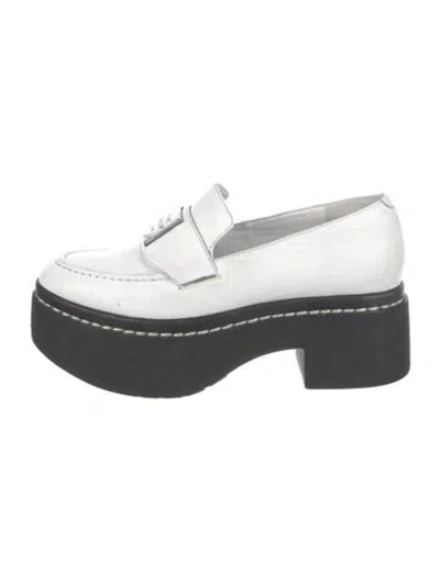 Pre-owned Opening Ceremony Leather Pumps In White