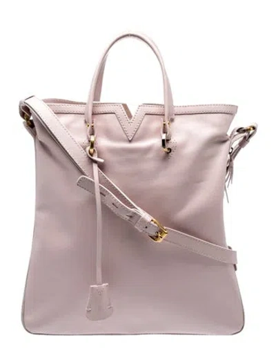 Pre-owned Opening Ceremony Leather Top Handle Bag In Pink