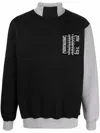 Opening Ceremony Asymmetric Logo-print Sweatshirt In Black