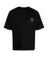 Opening Ceremony Logo-print Ribbed T-shirt In Black