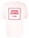 Opening Ceremony Logo-print T-shirt In Pink