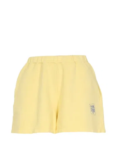Opening Ceremony Logo Shorts In Yellow