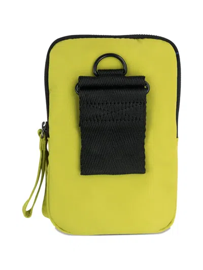 Opening Ceremony Logo-patch Phone-case Bag In Green