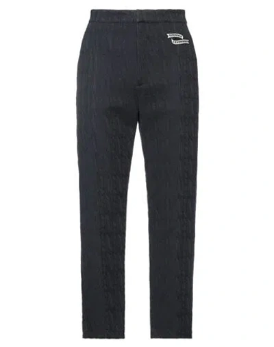 OPENING CEREMONY OPENING CEREMONY MAN PANTS MIDNIGHT BLUE SIZE M POLYESTER, ACRYLIC, COTTON