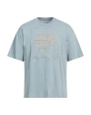 Opening Ceremony Man T-shirt Light Blue Size L Cotton