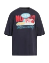 Opening Ceremony Man T-shirt Navy Size M Cotton In Navy
