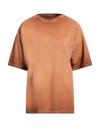 Opening Ceremony Man T-shirt Tan Size S Cotton In Brown
