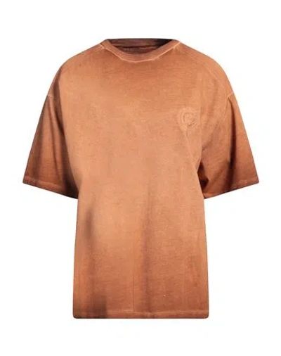 Opening Ceremony Man T-shirt Tan Size S Cotton In Brown