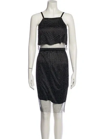 Pre-owned Opening Ceremony Mesh Accents Skirt Set In Neutral