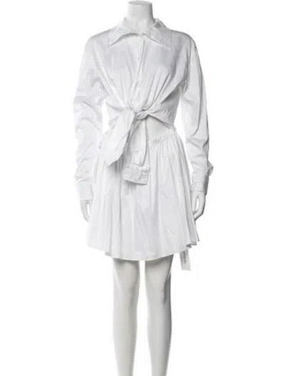 Pre-owned Opening Ceremony Mini Dress In White