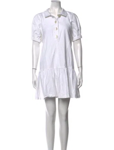 Pre-owned Opening Ceremony Mini Dress In White