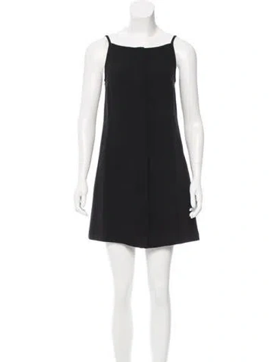 Pre-owned Opening Ceremony Mini Shift Dress In Black