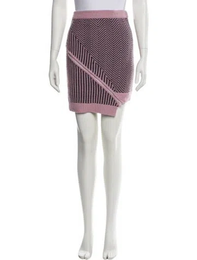 Pre-owned Opening Ceremony Mini Skirt In Pink
