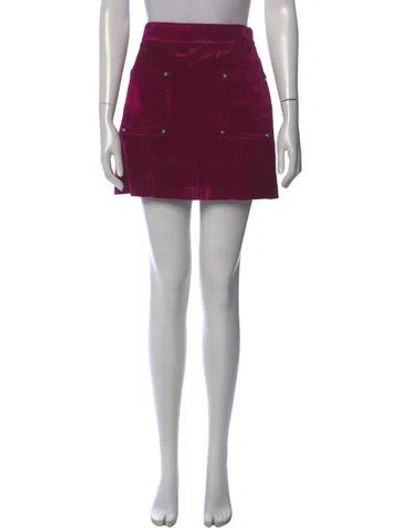Pre-owned Opening Ceremony Mini Skirt In Pink