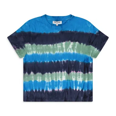 Opening Ceremony Multicolor Tie Dye Mini Box Logo T-shirt In Blue