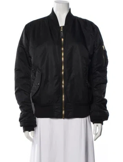 Pre-owned Opening Ceremony Nylon Coat In Gray