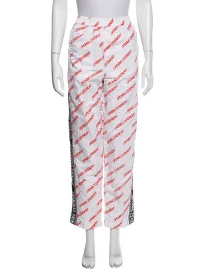 Pre-owned Opening Ceremony Nylon Graphic Print Sweatpants In Multi