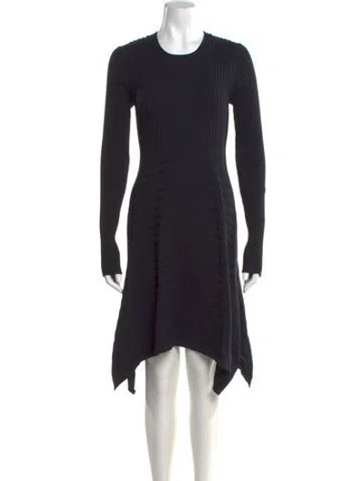 Pre-owned Opening Ceremony Nylon Knee-length Dress In Black