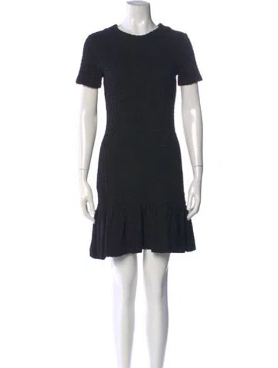 Pre-owned Opening Ceremony Nylon Mini Dress In Black