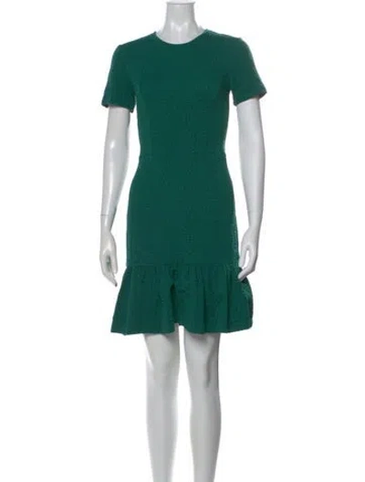 Pre-owned Opening Ceremony Nylon Mini Dress In Green
