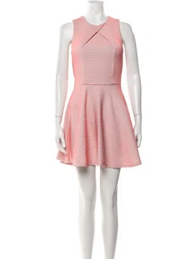 Pre-owned Opening Ceremony Nylon Mini Dress In Pink