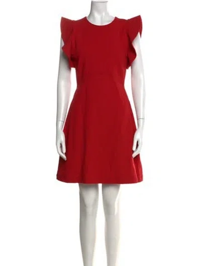 Pre-owned Opening Ceremony Nylon Mini Dress In Red