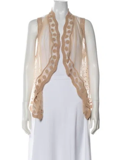 Pre-owned Opening Ceremony Nylon Patterned Jacket In Neutrals