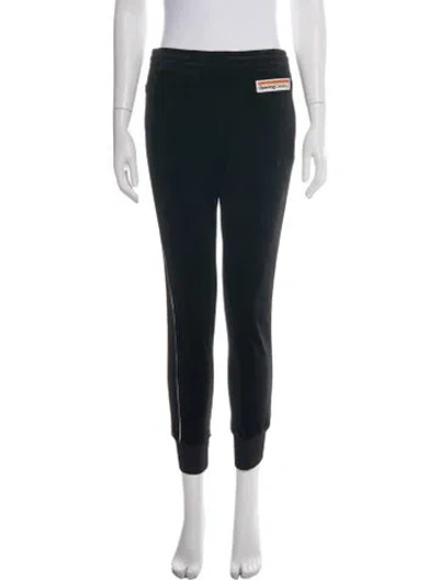 Pre-owned Opening Ceremony Nylon Straight Leg Pants In Black
