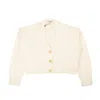 Opening Ceremony Button-front Knitted Cardigan In White