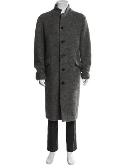 Pre-owned Opening Ceremony Overcoat In Gray