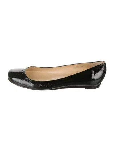 Pre-owned Opening Ceremony Patent Leather Ballet Flats In Multi