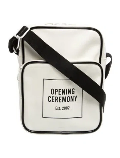 Pre-owned Opening Ceremony Patent Leather Messenger Bag In Multicolor