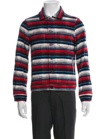 Pre-owned Opening Ceremony Plaid Print Jacket In Multi