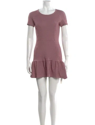Pre-owned Opening Ceremony Polka Dot Print Mini Dress In Pink