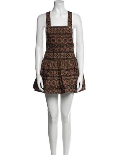 Pre-owned Opening Ceremony Printed Mini Dress In Multi