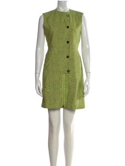 Pre-owned Opening Ceremony Printed Mini Dress In Multi