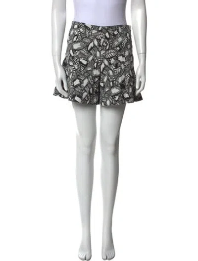 Pre-owned Opening Ceremony Printed Mini Shorts In Multi