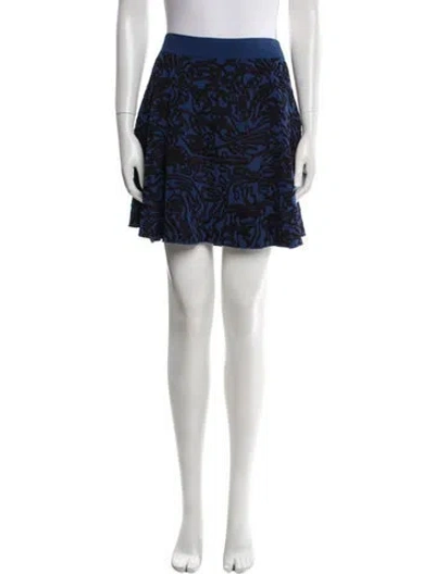 Pre-owned Opening Ceremony Printed Mini Skirt In Multi