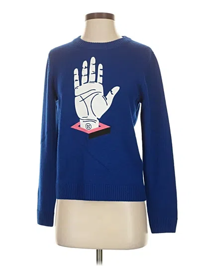 Pre-owned Opening Ceremony Pullover Sweater In Blue
