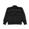 OPENING CEREMONY RUFFLE SMOCKED TRACK JACKET - BLACK