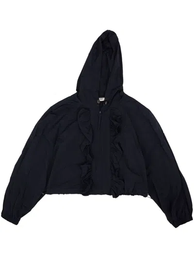 OPENING CEREMONY RUFFLED "BLUE" WINDBREAKER