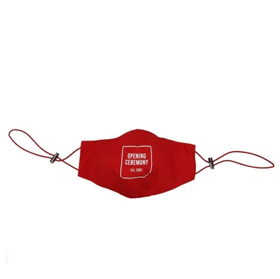 Opening Ceremony Men's Cotton Red Masks