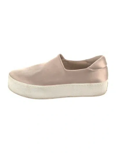 Pre-owned Opening Ceremony Satin Loafers In Neutral