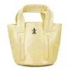 Opening Ceremony Satin Mini Bucket Bag - Yellow In Yellow