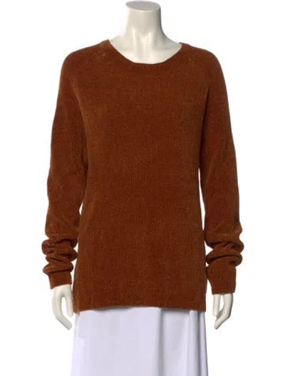 Pre-owned Opening Ceremony Scoop Neck Sweater In Brown