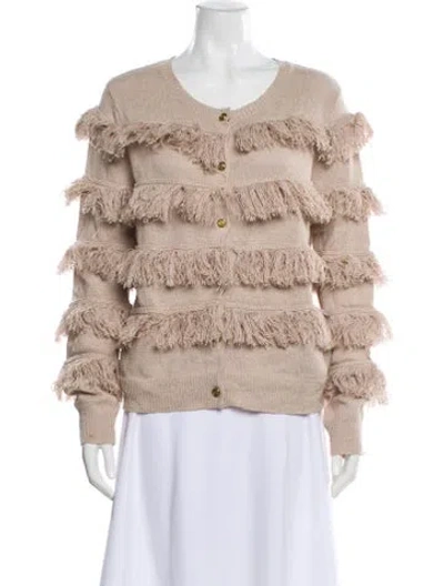 Pre-owned Opening Ceremony Scoop Neck Sweater In Neutral