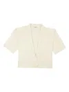 Opening Ceremony White Cotton Blank Jersey Kimono In Neutral