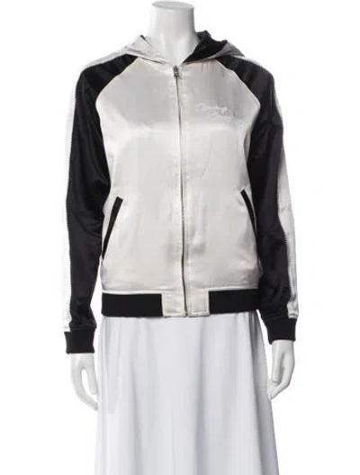 Pre-owned Opening Ceremony Silk Bomber Jacket In Multi